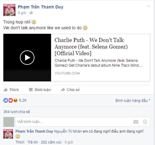 Thanh Duy Idol bị quot;ném đáquot; vì quot;đá xéoquot; hit mới của Sơn Tùng M-TP - 2