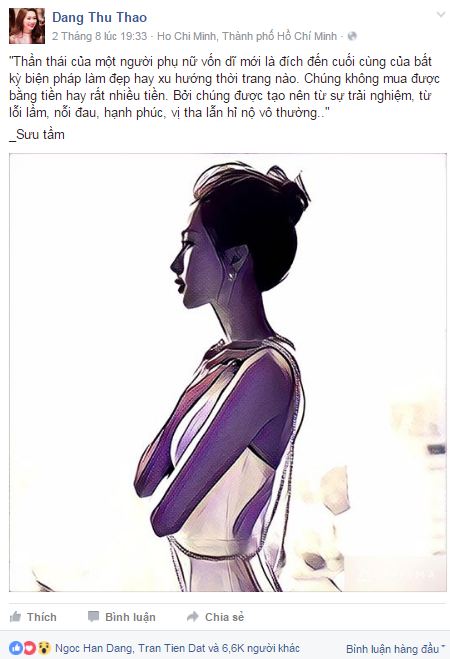 Hoa hậu Thu Thảo khéo léo đáp trả khi bị chê mặc xấu - 6