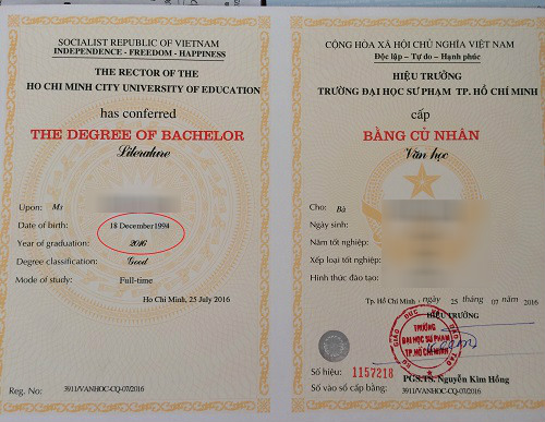 Bằng ĐH Sư phạm bị lỗi, hàng chục tân cử nhân lo không xin được việc làm - 1