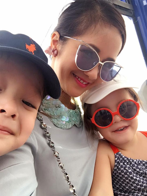 Chồng Hồng Nhung - Người quot;lặng lẽquot; sau những bức hình đáng yêu của 3 mẹ con - 2