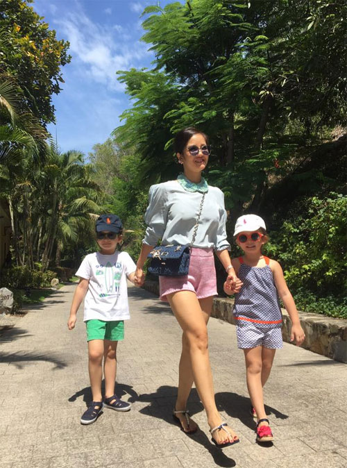 Chồng Hồng Nhung - Người quot;lặng lẽquot; sau những bức hình đáng yêu của 3 mẹ con - 1