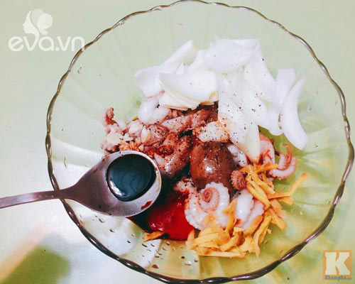 Đãi cả nhà bạch tuộc xào cay - 4