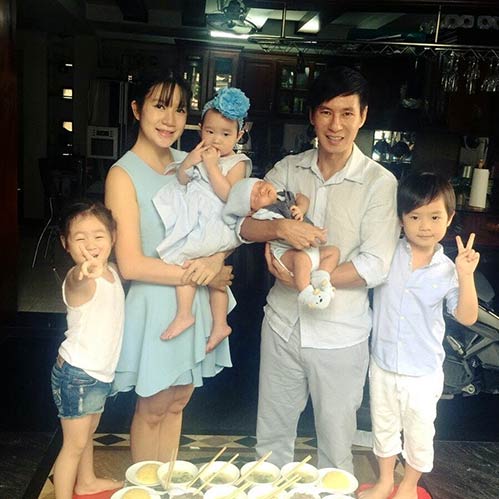 Con thứ 4 của Lý Hải - Minh Hà đáng yêu trong tiệc đầy tháng - 9