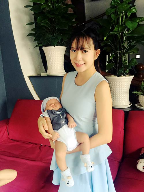 Con thứ 4 của Lý Hải - Minh Hà đáng yêu trong tiệc đầy tháng - 11