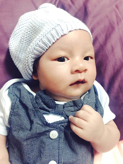 Con thứ 4 của Lý Hải - Minh Hà đáng yêu trong tiệc đầy tháng - 5