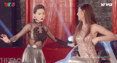 The Face tập 9: Những biểu cảm yêu không đỡ nổi của quot;nữ hoàng thị phiquot; Vbiz - 9