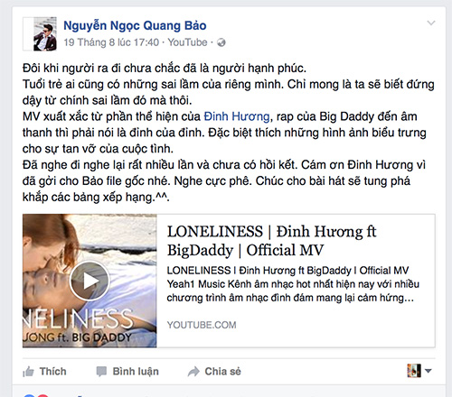 Lan Khuê bất ngờ ủng hộ BigDaddy ‘phản bội’ Đinh Hương - 8