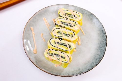 Trứng cuộn rong biển, phô mai siêu ngon - 11