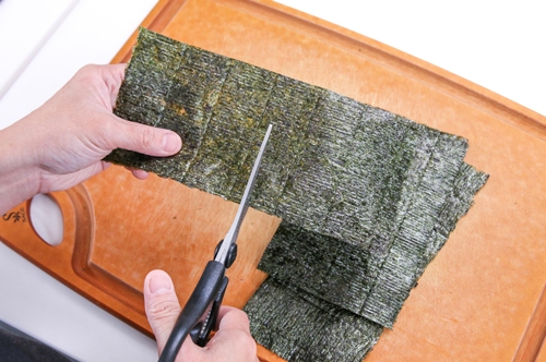 Trứng cuộn rong biển, phô mai siêu ngon - 5