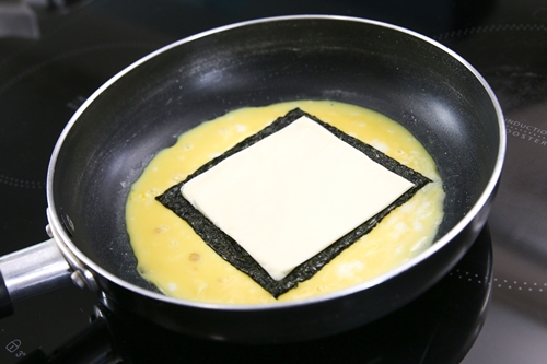 Trứng cuộn rong biển, phô mai siêu ngon - 7