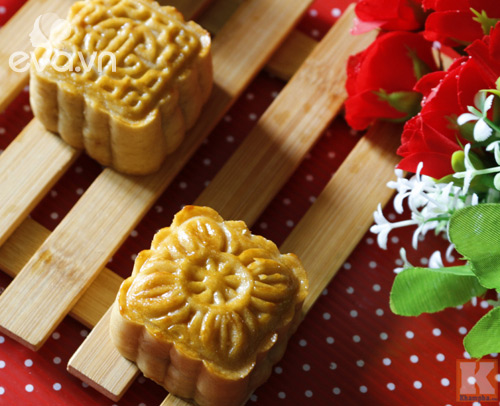 Bánh Trung thu nướng nhân đậu xanh thơm ngon - 11