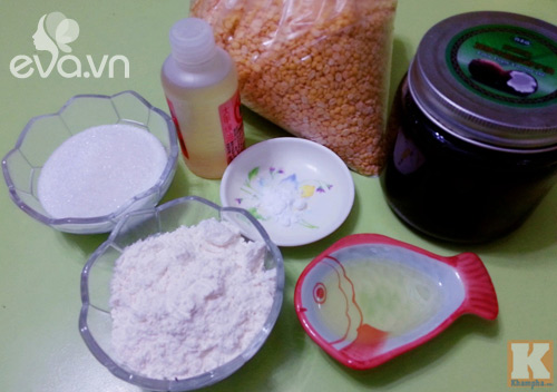 Bánh Trung thu nướng nhân đậu xanh thơm ngon - 1