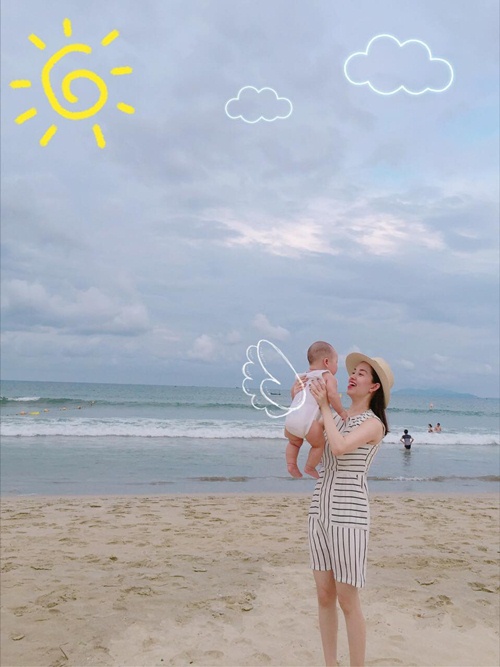 Ly Kute thảnh thơi đi du lịch cùng con trai sau thời gian đột ngột xóa ảnh bé - 3