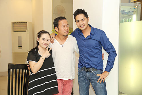 Minh Luân ôm eo Trác Thúy Miêu đầy tình tứ trong tiệc mừng - 8