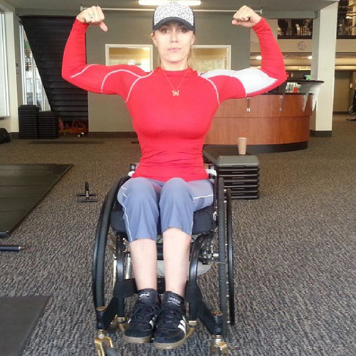 Ngả mũ thực sự trước cô gái đam mê tập gym dù liệt nửa người - 7