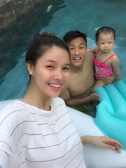 Kỳ Hân khoe ảnh Mạc Hồng Quân làm chồng đảm đang - 2