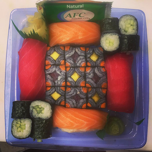 Từ sushi miếng, người Nhật chuyển sang mê mẩn sushi ghép hình - 9