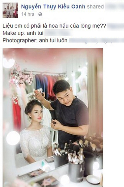 Vợ Duy Nhân lại mặc váy cưới khiến dân mạng nháo nhào - 1