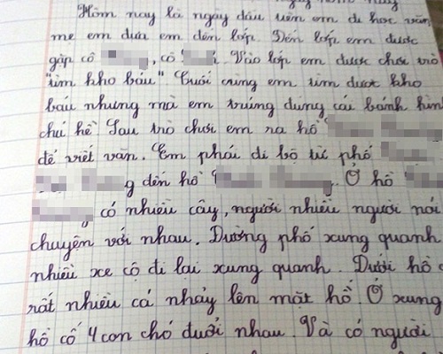 Bật cười trước những bài văn bá đạo của học sinh về trường - 2