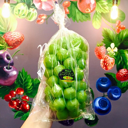 Nho Nhật tiền triệu được giới nhà giàu lùng mua - 1