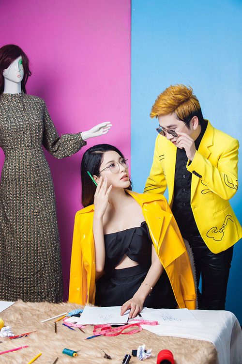 Bằng Cường “choáng ngợp” bởi dàn người mẫu xinh đẹp vây quanh - 11