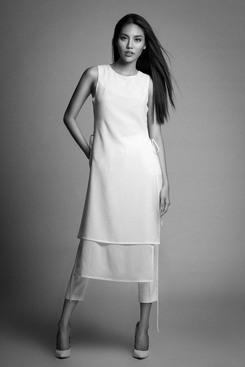 Lan Khuê gợi cảm, bay bổng khi khoe lưng trần - 4