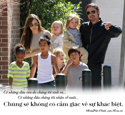 Chăm 6 con từ A - Z thế này, Brad Pitt vẫn bị vợ quot;đáquot; - 3