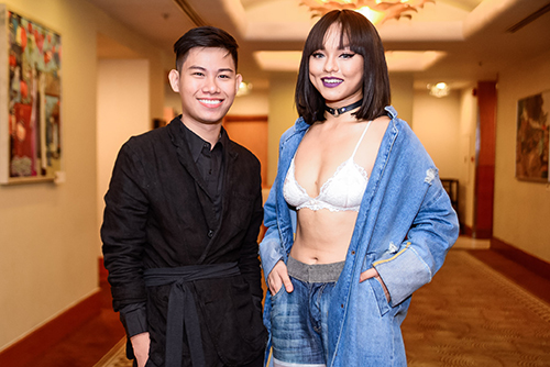 Mai Ngô gây choáng khi khoe nội y tại họp báo Elle Show - 9