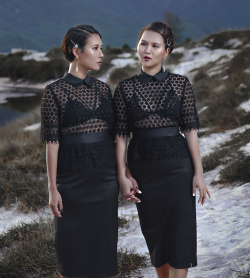 Thời trang công sở chất lừ của hai quý cô quot;song sinhquot; - 10