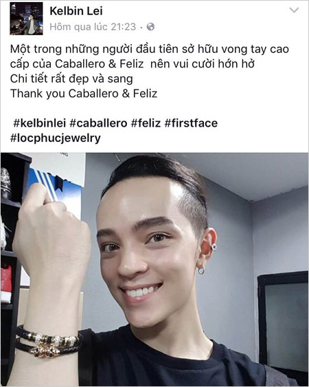 Kelbin Lei, Helly Tống lăng xê phụ kiện vòng tay độc đáo - 1