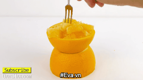 Thật bất ngờ khi bóc vỏ cam vẫn còn một cách hay này! - 14