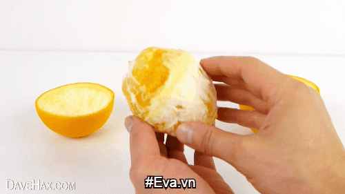 Thật bất ngờ khi bóc vỏ cam vẫn còn một cách hay này! - 10