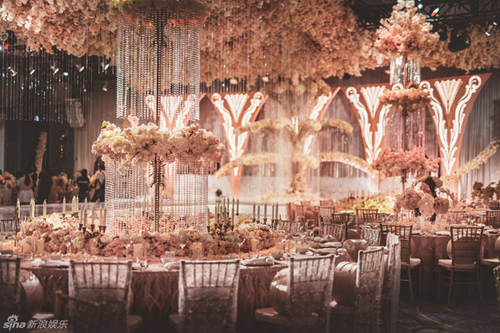 Muôn kiểu trang trí đám cưới như trong truyện cổ tích của sao Hoa ngữ - 8