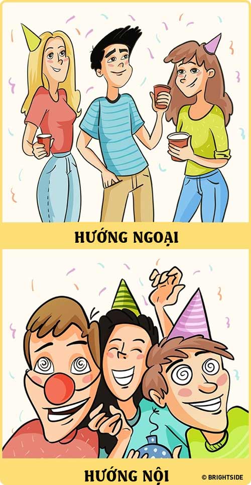 Không thể phủ nhận sự khác biệt giữa người sống hướng ngoại và người nội tâm - 1