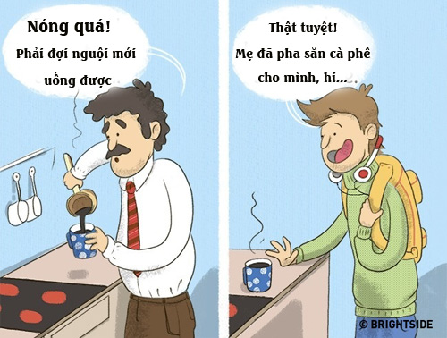 Bộ tranh vô cùng ý nghĩa về gia đình hạnh phúc mà ai cũng khao khát có được - 1