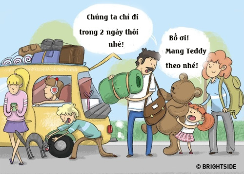 Bộ tranh vô cùng ý nghĩa về gia đình hạnh phúc mà ai cũng khao khát có được - 2