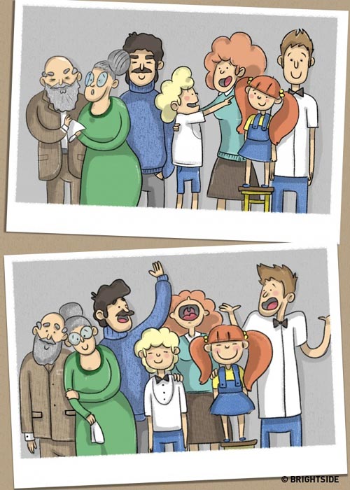 Bộ tranh vô cùng ý nghĩa về gia đình hạnh phúc mà ai cũng khao khát có được - 13