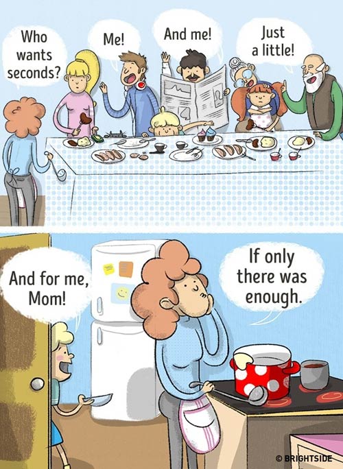 Bộ tranh vô cùng ý nghĩa về gia đình hạnh phúc mà ai cũng khao khát có được - 3