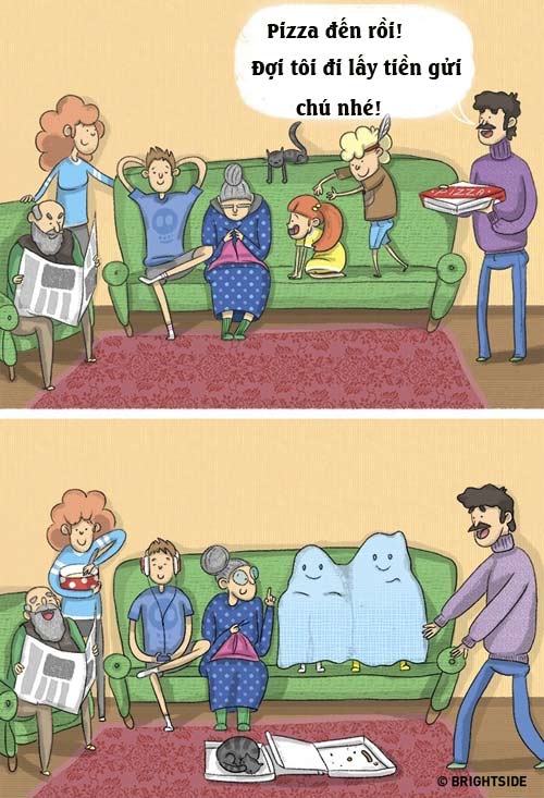 Bộ tranh vô cùng ý nghĩa về gia đình hạnh phúc mà ai cũng khao khát có được - 5