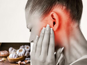 Chữa bệnh nhiễm trùng tai cực hiệu quả chỉ với 2 giọt nước ép tỏi tươi