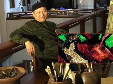 Ấn tượng với những bức tranh sơn dầu của họa sĩ vốn xuất thân từ... võ sư