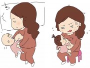 Bà bầu - Nuôi con bằng sữa mẹ: Khổ lắm, không hề nhàn đâu nhé!