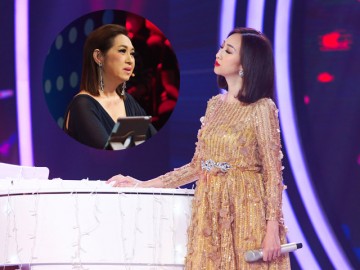 Vác bụng bầu lần 2 lên sân khấu, Lều Phương Anh vừa hát vừa khóc