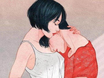 Bộ tranh Khẽ chạm khiến ai cũng muốn có một tình yêu ngọt như thế!