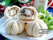 Bếp Eva - Bánh bao quả bí, chỉ nhìn thôi đã chảy nước miếng