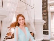 Thời trang - Ngoài những chiếc váy hở hang thì còn 1 Ngọc Trinh khác dịu dàng như tiên nữ