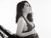 Giải trí - Bụng bầu vượt mặt, Bảo Trâm Idol vẫn tự tin chụp hình sexy trước ngày lâm bồn