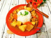Bếp Eva - Bữa trưa thưởng thức cơm cà ri gà thơm ngậy hấp dẫn
