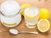 Sức khỏe - Uống cốc nước ngâm nửa quả chanh với baking soda bạn sẽ nhận thấy 4 lợi ích tuyệt vời