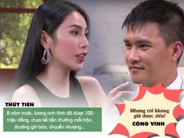 Thủy Tiên vô tình hé lộ lương khủng của ông xã Công Vinh